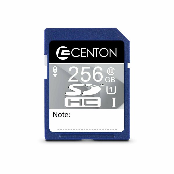 Centon MP SDXC CARD - UHS-I CLASS U1, 256GB S1-SDXU1-256G